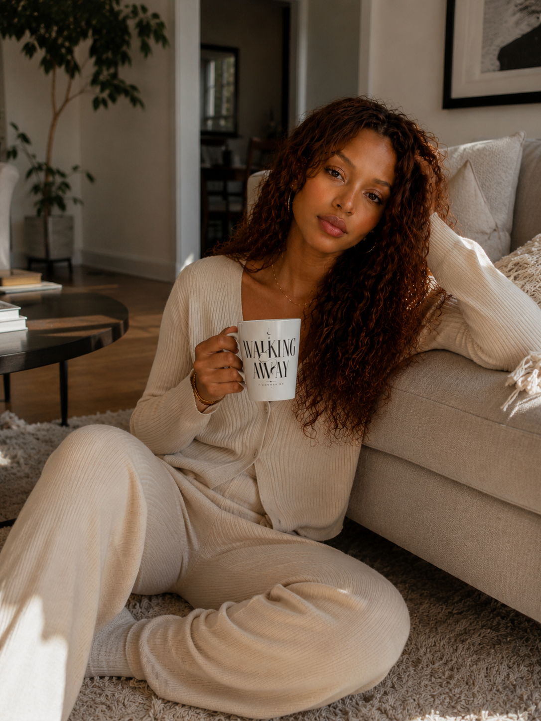 Walking Away – Peace Over Pain Mug