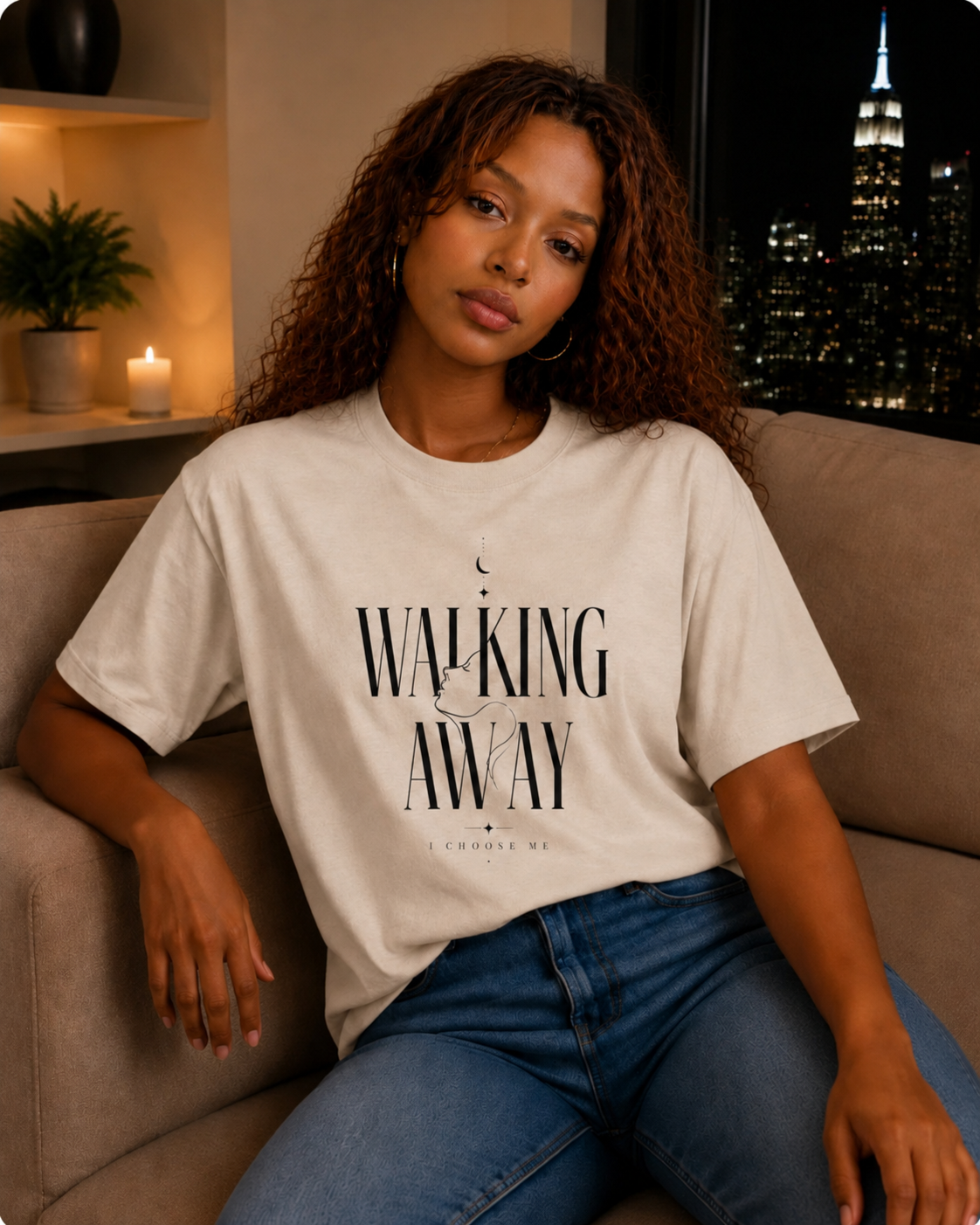 Walking Away – Peace Over Pain T-Shirt