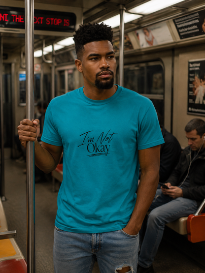 I'm Not Okay Tee (Black)