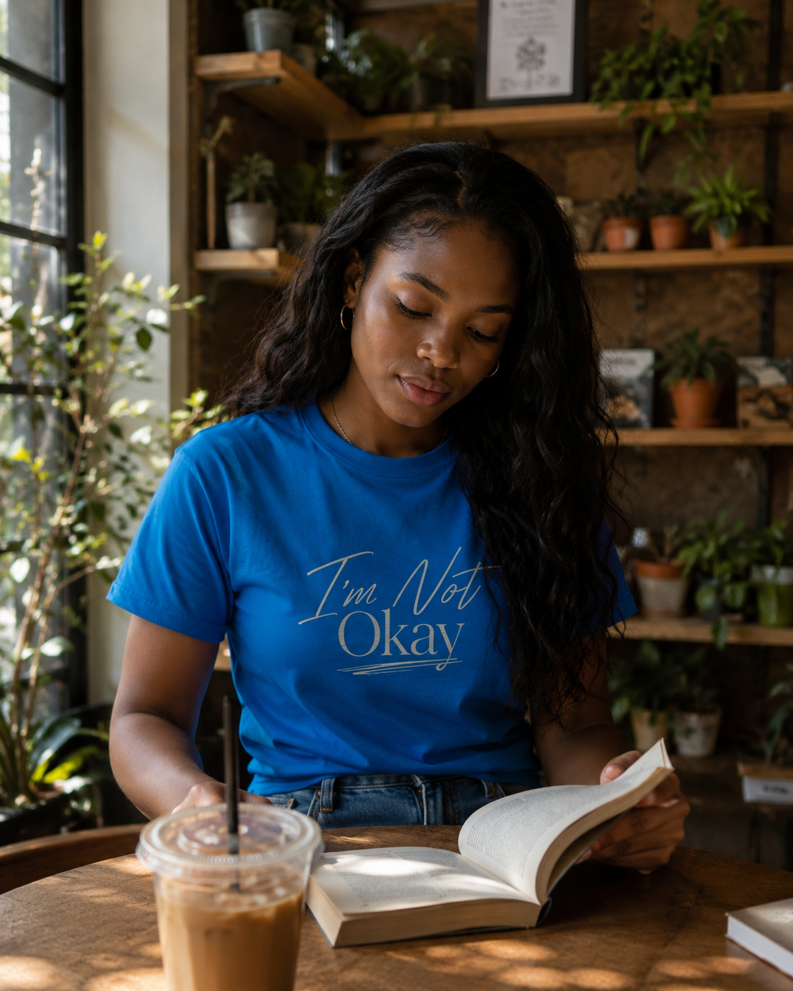I'm Not Okay Tee (Gold)