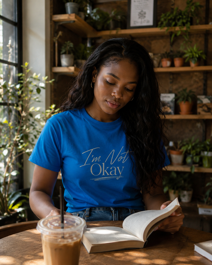 I'm Not Okay Tee (Gold)