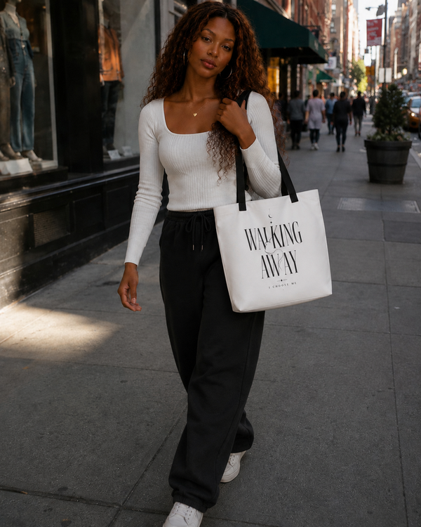 Walking Away Tote Bag