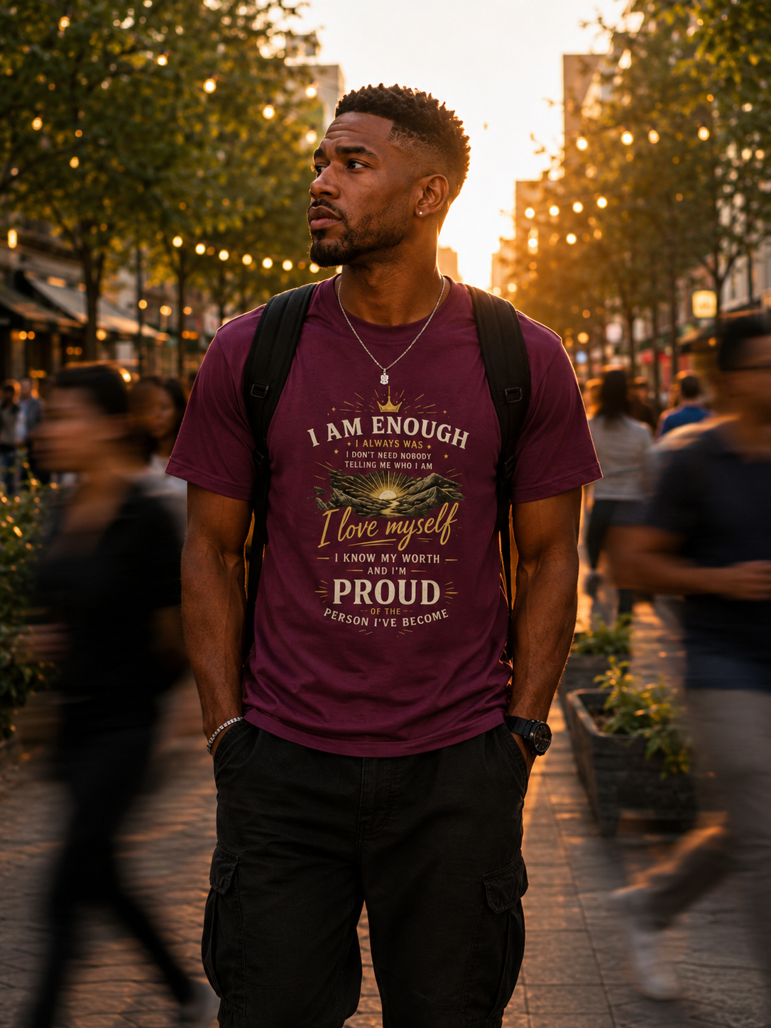 I Am Enough – Self-Worth Collection Tee