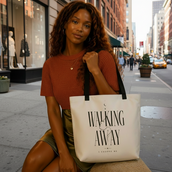 Walking Away Tote Bag